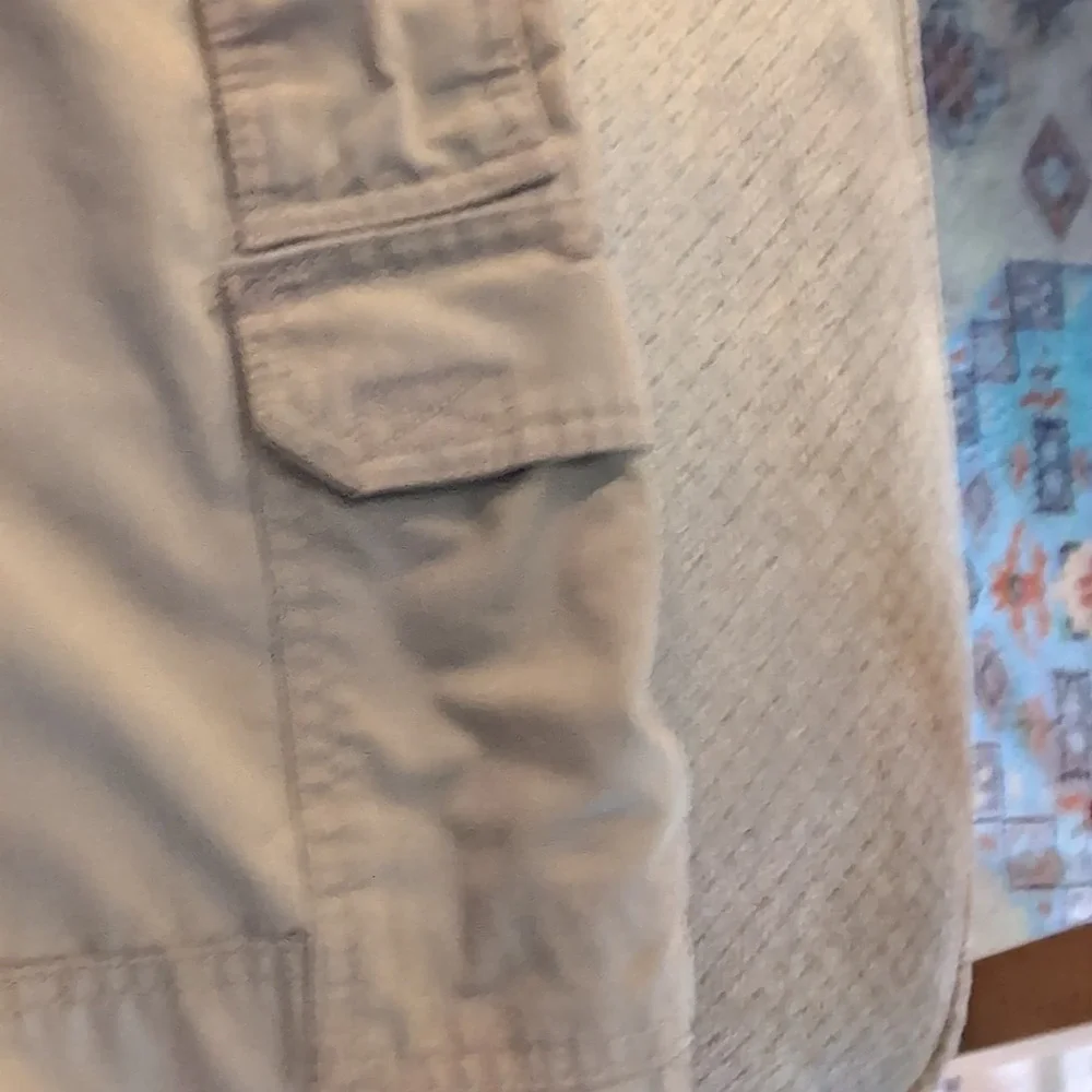 5.11 Tactical Men's Cargo Pants Size W40 L30 With Tons Of Pockets Tan Poly Blend